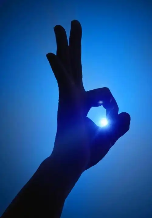 4k壁纸|手势,每个手势都代表我对你的感受,很好看