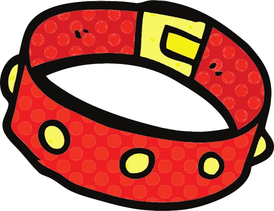 卡通狗项圈 cartoon dog collar