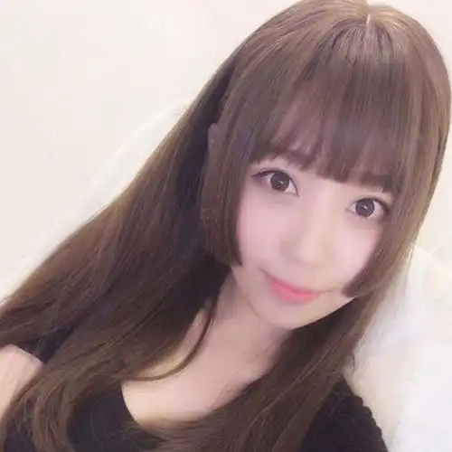 网红姬发日式三刀齐刘海带鬓角自然二次元cos俏皮公主切平厚刘海