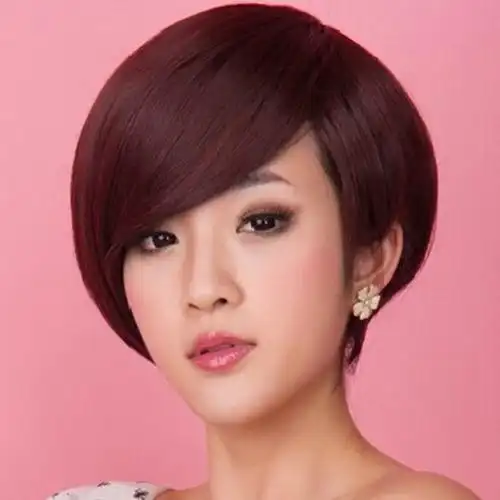 沙宣发型图片女中短发