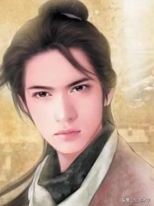 描写古代男子冷酷帅气的句子_发型图片