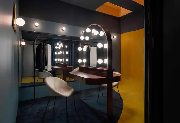 剧院更衣室设计,atelierzero,更衣室设计,剧院化妆间设计,剧院化妆间
