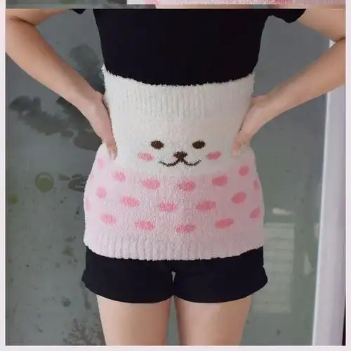 腰腹加绒护肚子保暖腹带冬天宝妈睡觉防着凉柔软护胃护腰一体防寒