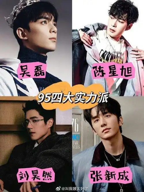 网友做的95生四大实力派: 吴磊,陈星旭,刘昊然,张新成……|张新成