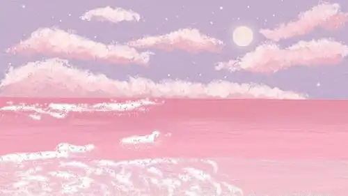 ins风可爱少女心油画质感手绘,高清图片,艺术壁纸-回车桌面