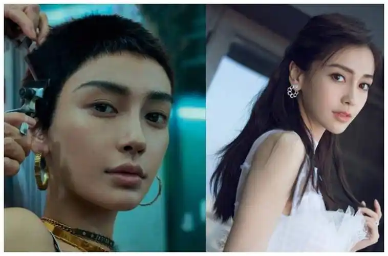 这次是迪丽热巴剃板寸了!气场很足,但缺少了一种柔情_发型_魅力_短发