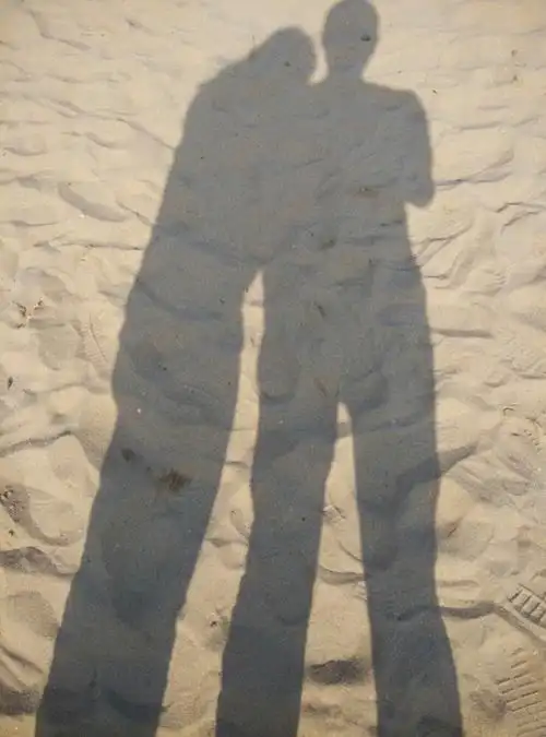 夜晚情侣影子图片,求图,影子爱人,找另一半