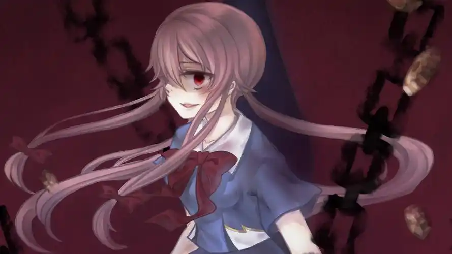 病娇女王我妻由乃动漫电脑壁纸下载