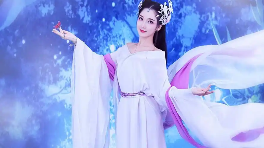 仙气飘飘的极品性感迷人古装美女,高清壁纸图片,大陆美女-回车桌面