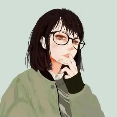 头像动漫菇凉卡通女生眼镜妹漫画唯美眼镜娘女生图片戴