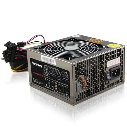 电源航嘉jumper450b额定600w电脑台式机静音主机机箱电源