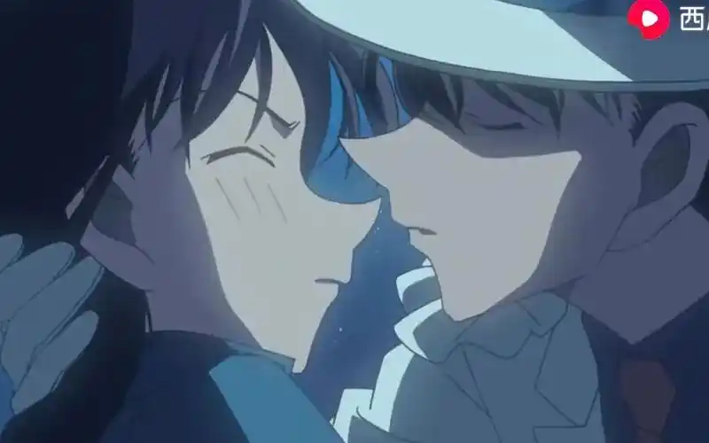 【柯南】基德当着柯南面亲吻小兰,醋意爆发,基德你回去准备跪搓衣板吧