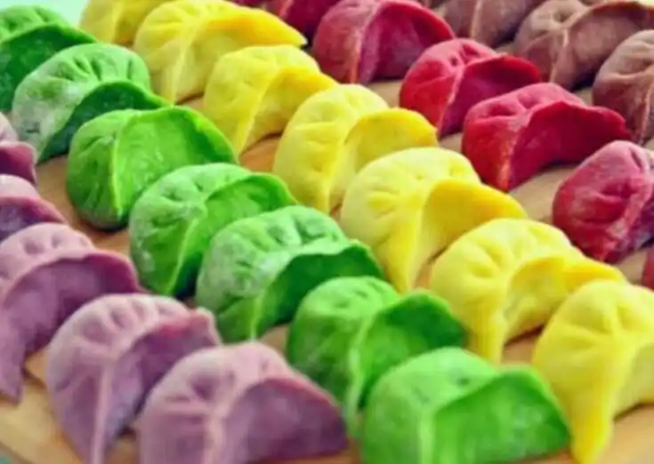 饺子也能做出新境界 教你做五彩缤纷的彩色饺子,好看又好吃