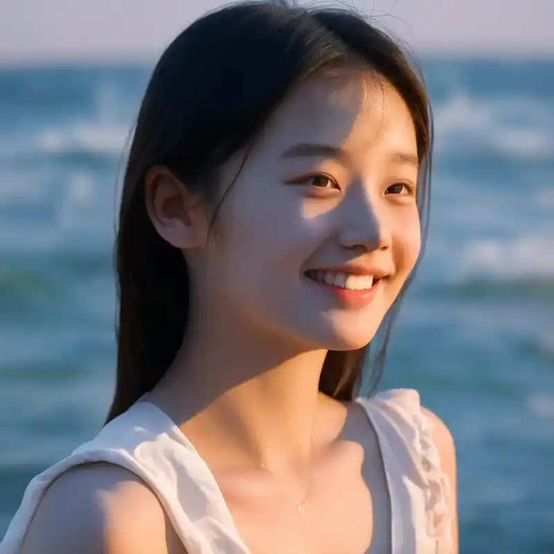 笑容最治愈的女孩 #使用dreamina#aigc创作出来 - 抖音