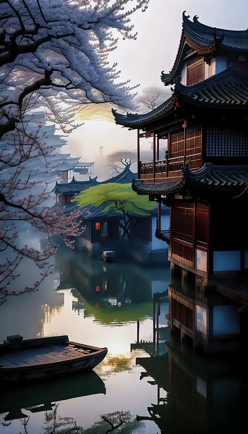 浙江嘉兴乌镇梦回江南旅游: 江南小镇,与其说是一番景色