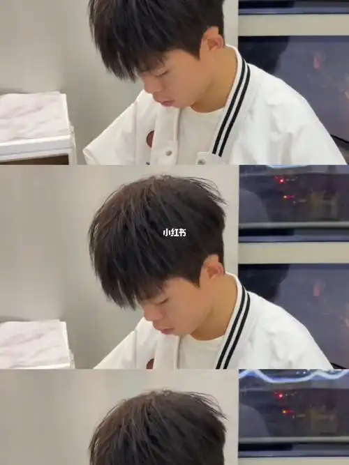 男孩子一定要尝试的发型锡纸碎盖