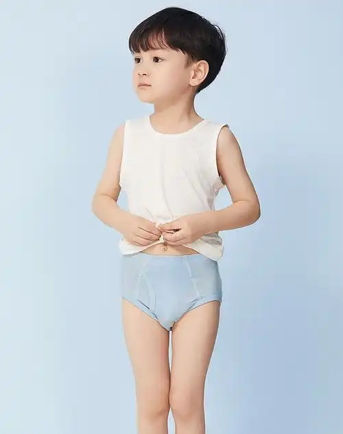 【重组下架】爱慕儿童内裤天使小裤莫代尔男童宝宝中腰三角内裤男孩夏