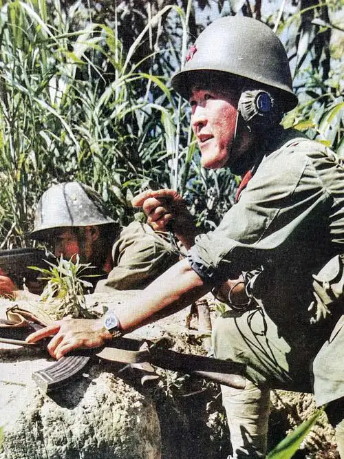 以图片诉说战斗一一来自对越自卫反击战现场图片