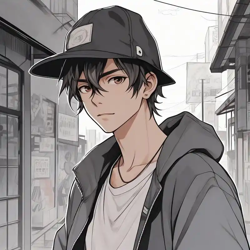 96线稿动漫男生头像大赏90 今天给大家带来一组超级炫酷的线稿