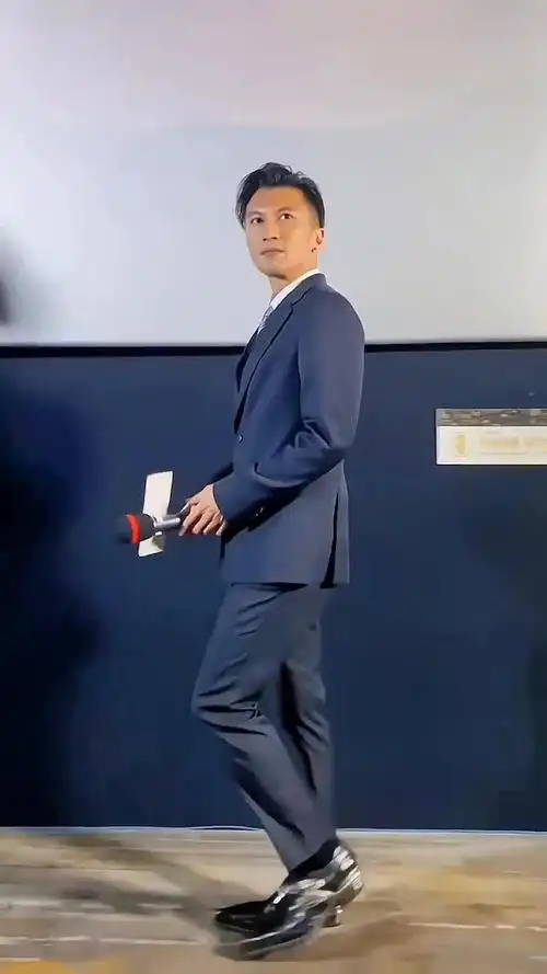 谢霆锋西装杀气场全开