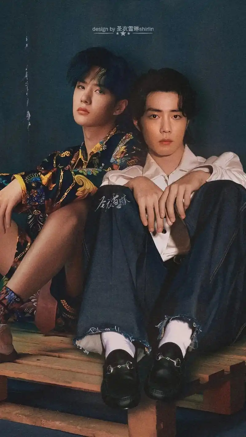 "时间在消逝,我们的故事开始"#博君一肖 #王一博肖战