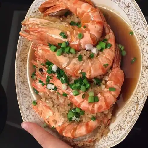 蒸 蒜蓉蒸虾 睿quner做的蒜蓉蒸虾 赞