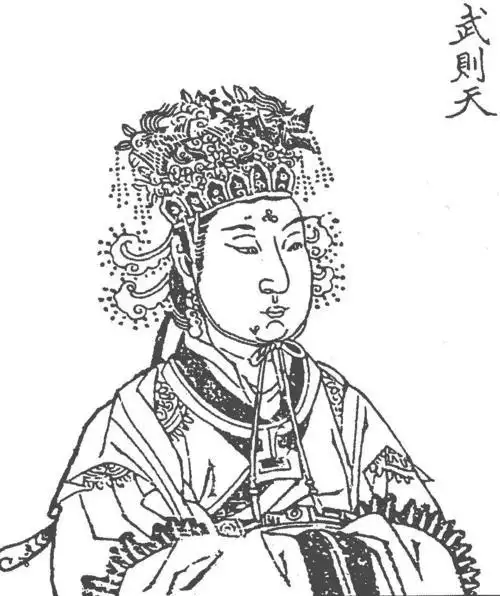 王者人物简笔画武则天