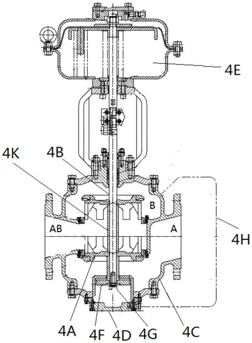 cn112747169a_一种平衡缓冲式三通温控阀