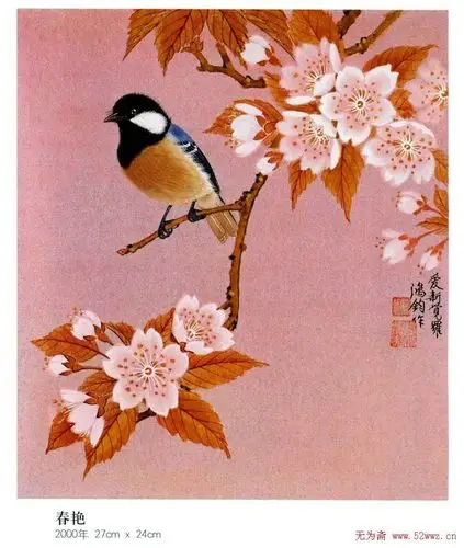 金鸿钧中国工笔花鸟画网络展览