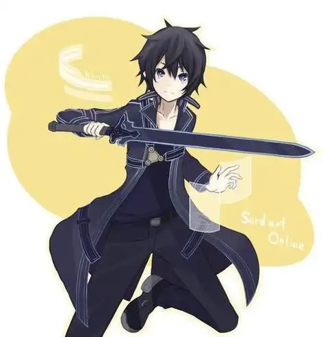 拔剑男生动漫冷酷头像 动漫头像图片大全 -【爱个性】