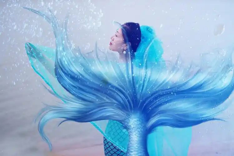 蓝色美人鱼
