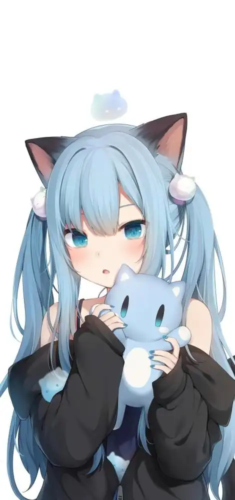 壁纸猫羽雫无水印高清第二弹