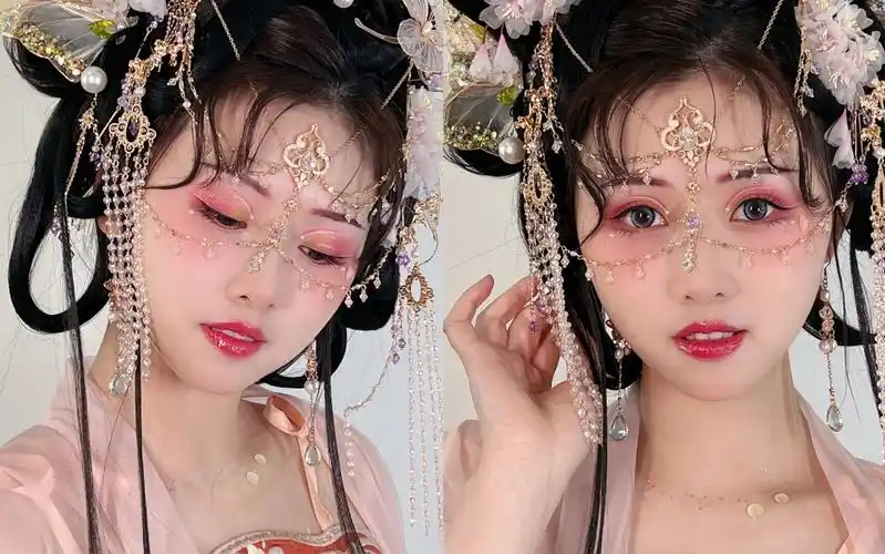 这个仙气的汉服眼妆我爱了