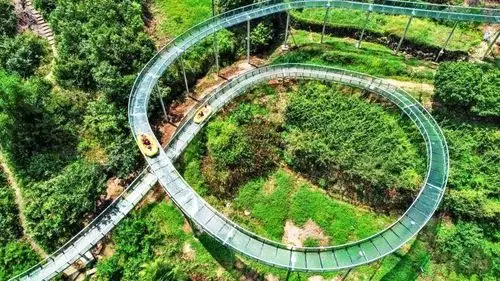 9月11日新昌网红玻璃栈道漂流,水上梯田,抖音摇摆桥【户外旅行网