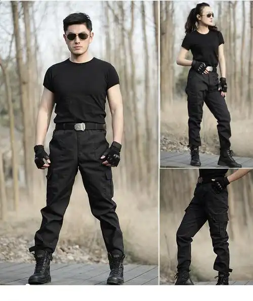 户外特种兵战术作战裤男特警裤保安作训下裤工装裤军裤军迷裤子女