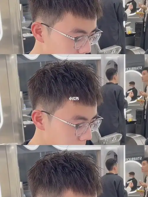 珠海男士烫发男生清爽发型摩根烫短碎发