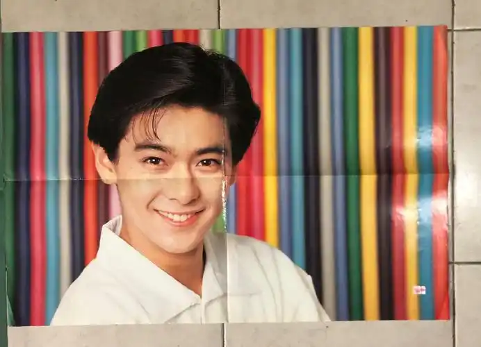 以前不少人都会在家里贴海报:林志颖_高清图集_新浪网