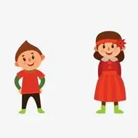 姐弟头像卡通萌 q版卡通可爱姐弟头像图_微信头像图片大全