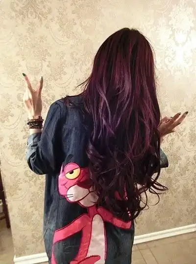 长发,卷发,发型.