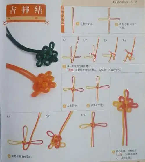 手串佛珠编织打结穿法