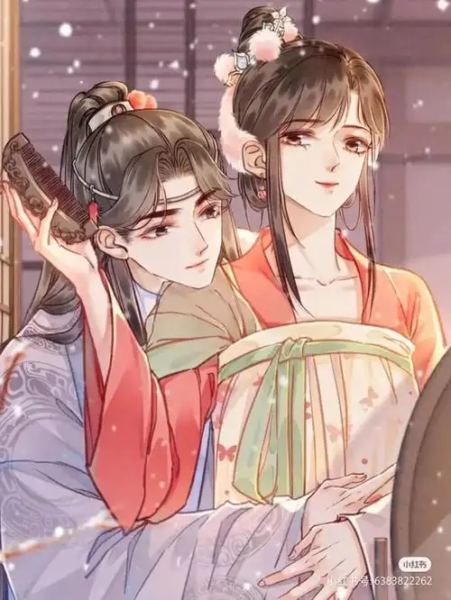 情侣古风意境唯美图片古风红尘共婵娟情侣唯美图片