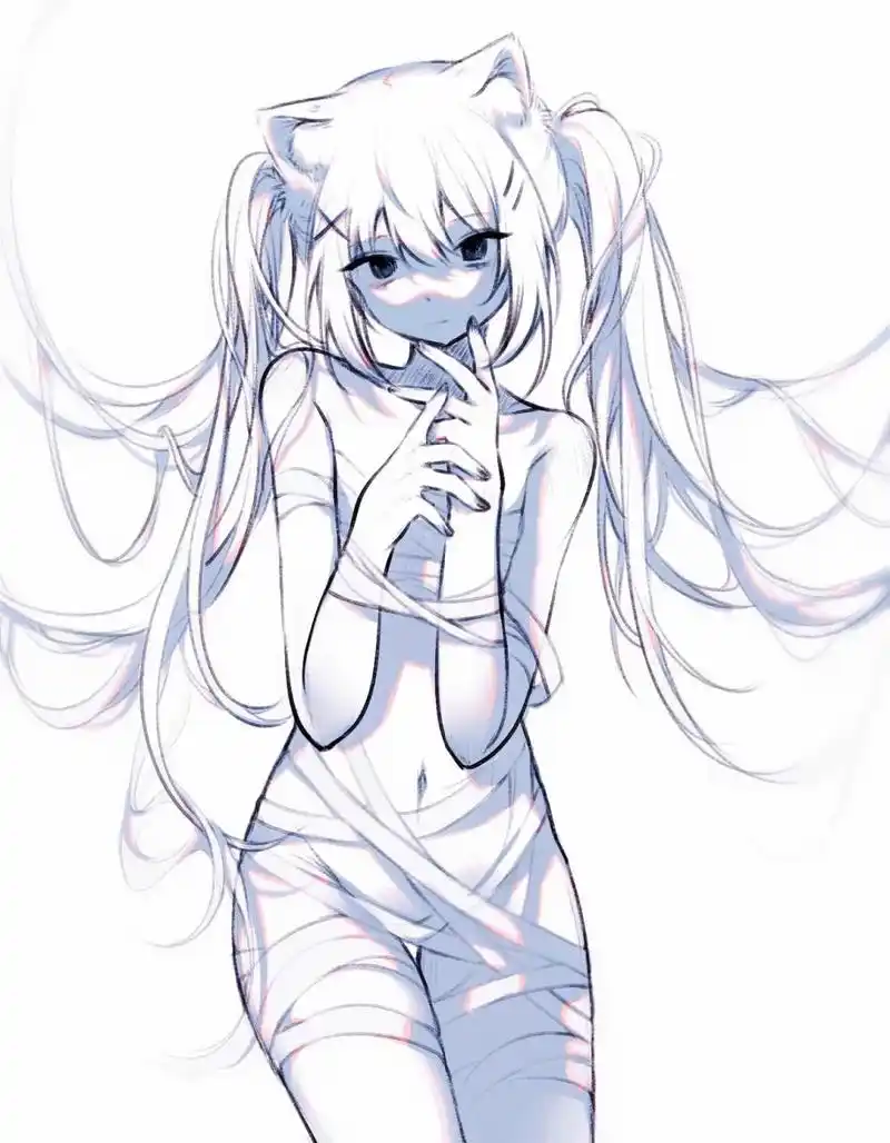 画过的黑暗系头像壁纸 以前画的一部分暗黑系病娇风格头像壁纸,角色是