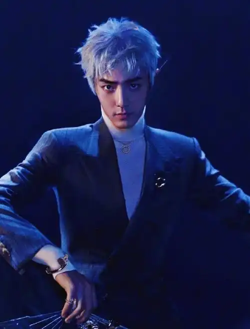 肖战芭莎破纪录##肖战时尚芭莎##肖战最美表演预告##肖战银发造型