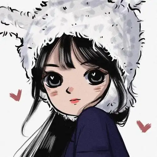 "在你眼中我是谁" 女生头像|优质女头|手绘头像 画师:【不语爱画画】