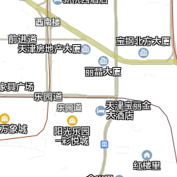 天津市河西区天津日报大厦卫星地图,地图高清卫星地图