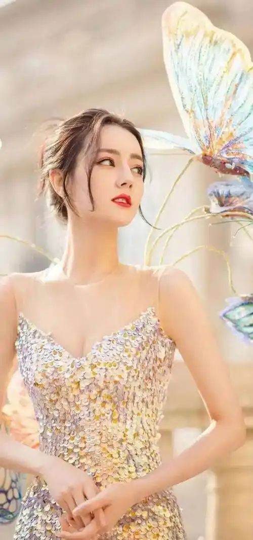 美女系列壁纸第282期迪丽热巴