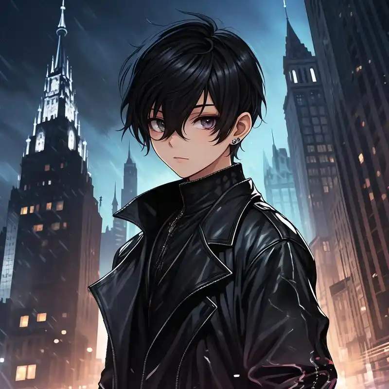 黑暗系男生头像,冷酷帅气94