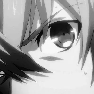 动漫二次元男生眼部头像