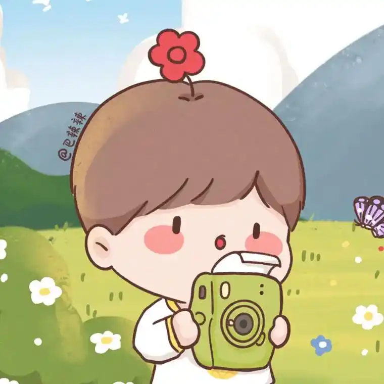 夏日情侣头像  #这也太可爱了吧 #小清新治愈系 #敲可爱  - 抖音