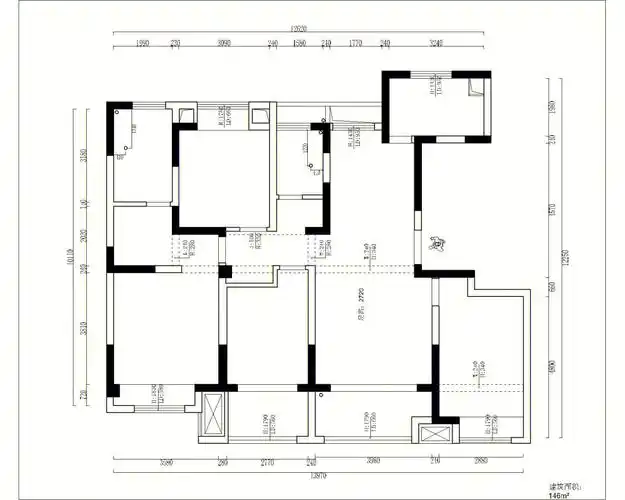 整套施工图(图服限制最多上传9)张#cad  #cad  #cad教程  #cad代画